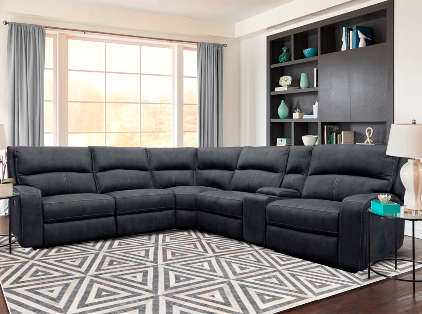 6-Piece Power Reclining Sectional Sofa