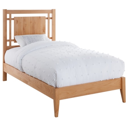 Generations Twin Open Panel Platform Bed