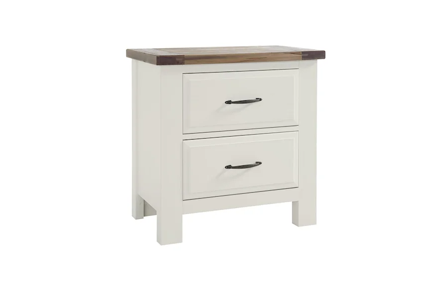 Maple Road 2-Drawer Nightstand by Artisan & Post at Zak's Home