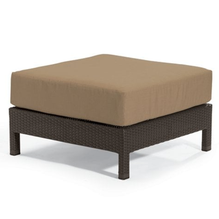 Woven Square Ottoman