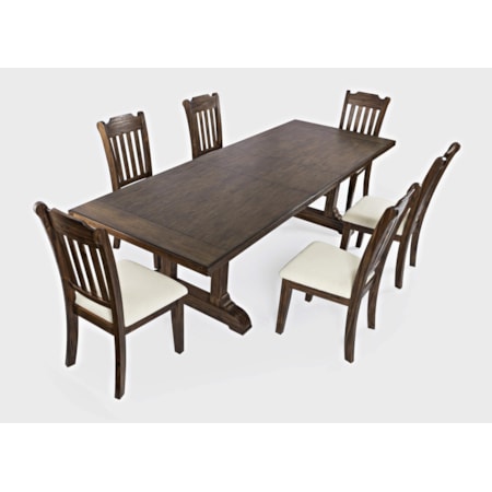 7-Piece Dining Table and Chair Set