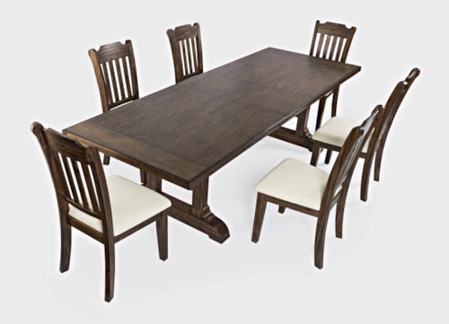 7-Piece Dining Table and Chair Set