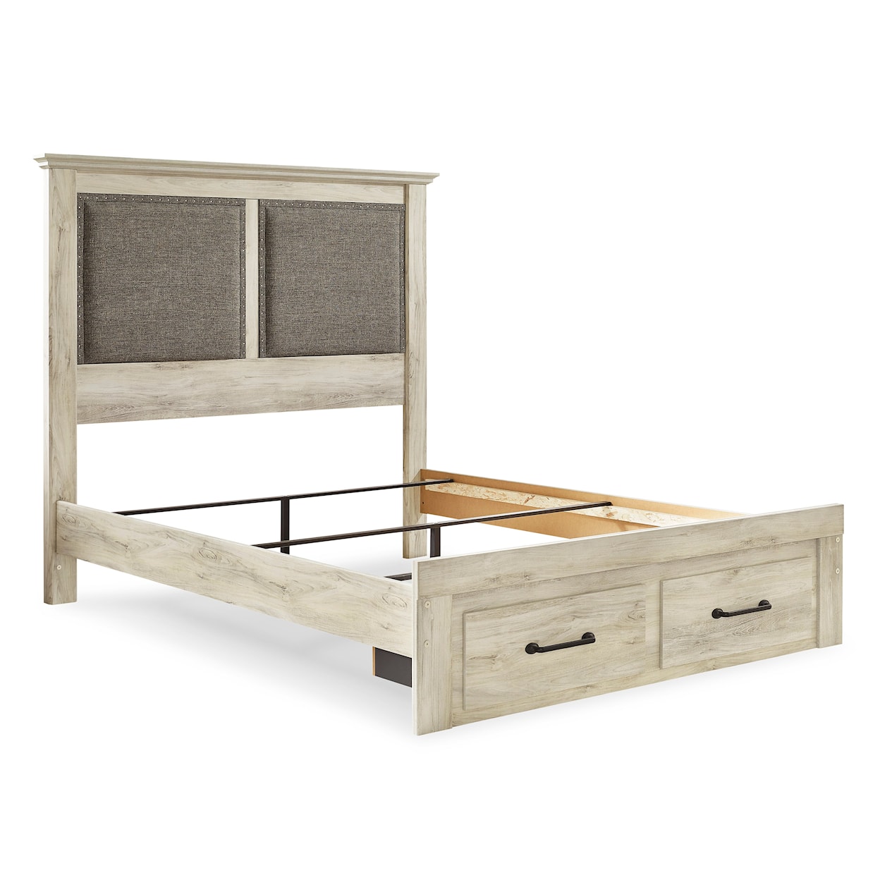 Signature Design by Ashley Cambeck King Upholstered Bed w/ Footboard Storage