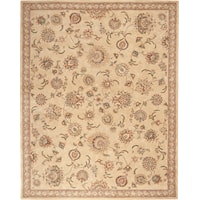 8'6" x 11'6" Beige Rectangle Rug