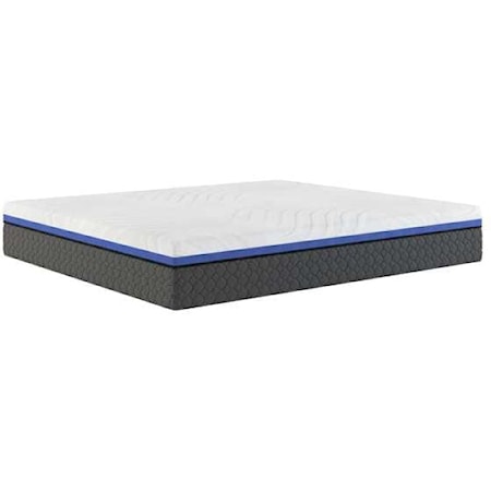 Shock And Awe 12"" Hybrid Queen Mattress- Expanded