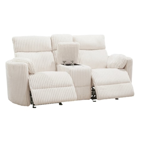 Power Reclining Glider Loveseat