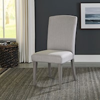 Modern Farmhouse Upholstered Dining Side Chair 
