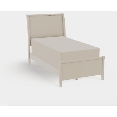Adrienne Twin XL Low Footboard Sleigh Bed