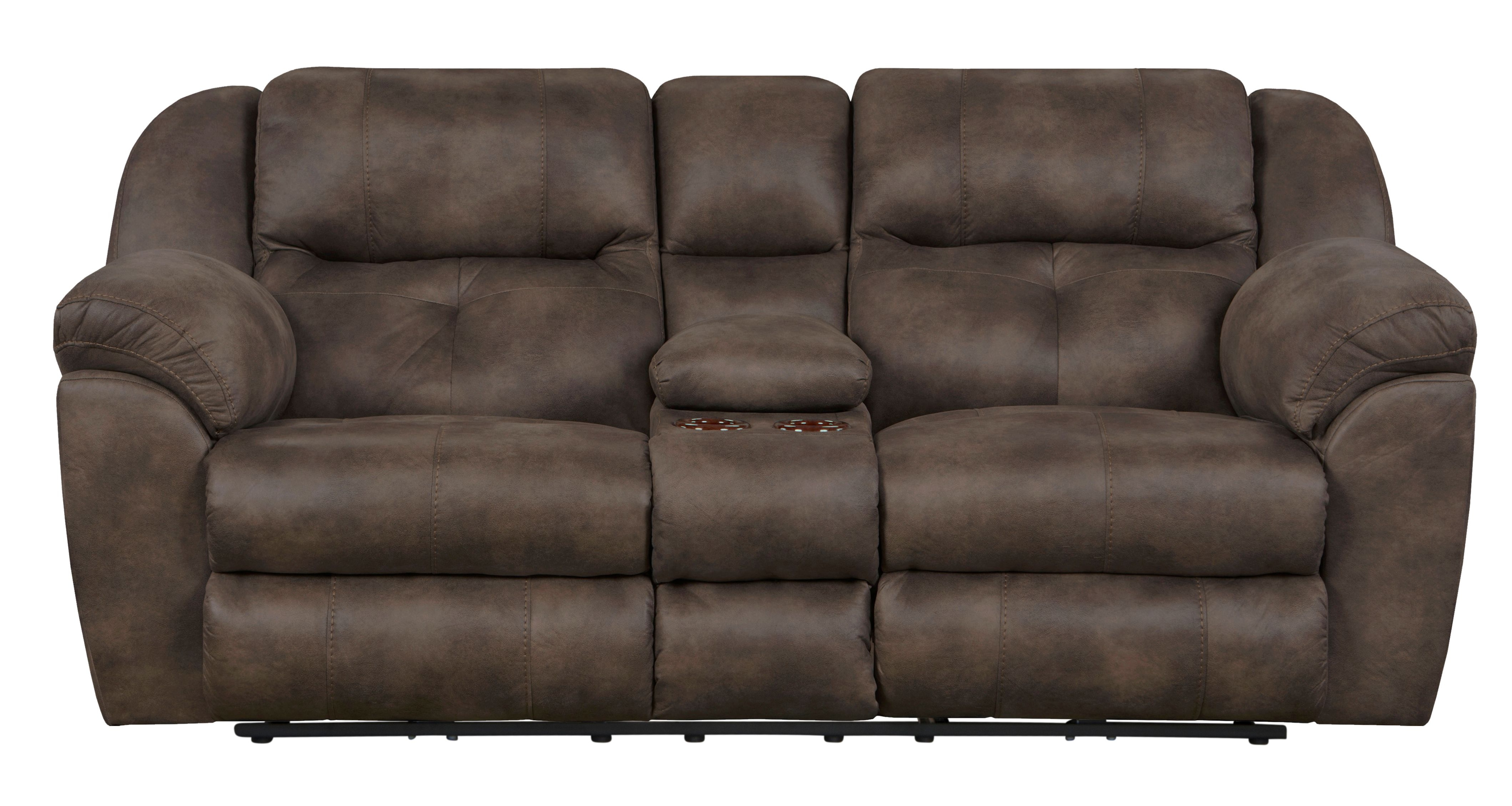 Power Headrest Lay Flat Reclining Loveseat