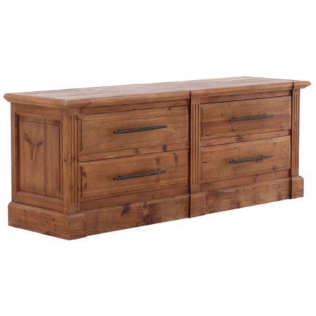 4-Drawer Media Chest