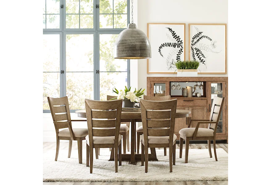 Skyline 7-Piece Dining Set by American Drew at Esprit Decor Home Furnishings