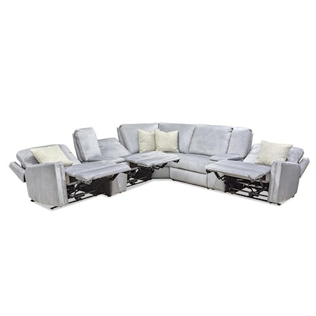 7-Piece Power Reclining Sectional Sofa