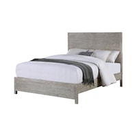 Transitional Panel Queen Bed