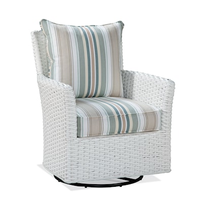 Braxton Culler Lanai Breeze Coastal Swivel Chair