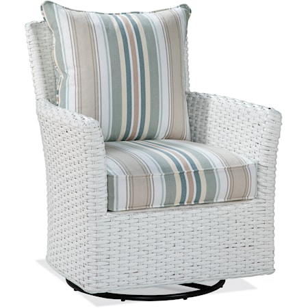 Coastal Swivel Chair