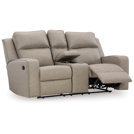 Reclining Loveseat With Console