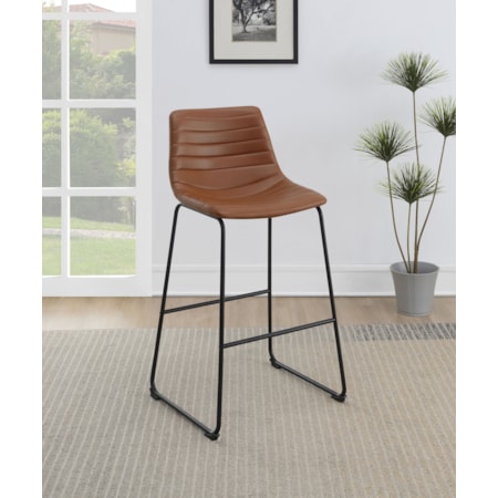 Zuni Faux Leather Bar Chair