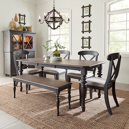 6-Piece Rectangular Dining Set