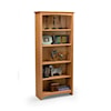 Archbold Furniture Alder Bookcases Customizable 24 X 60 Alder Bookcase