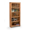 Archbold Furniture Alder Bookcases Customizable 24 X 60 Alder Bookcase