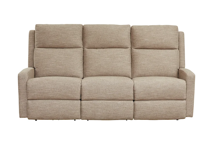 Club Level - Apex Power Reclining Sofa by Bassett at Esprit Decor Home Furnishings