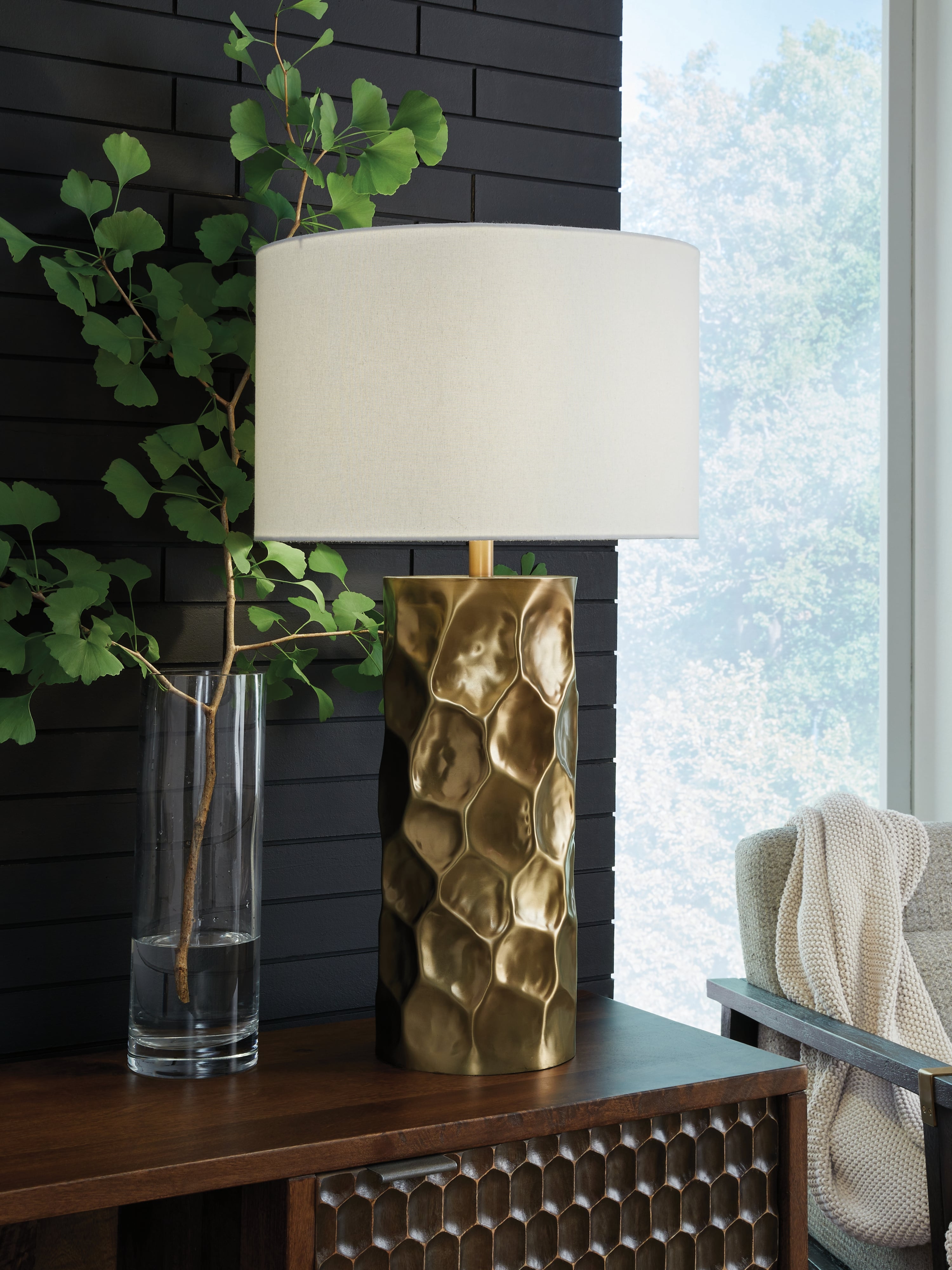 Metal Table Lamp
