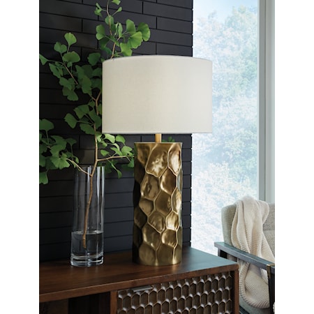 Metal Table Lamp