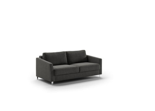 Contemporary Customizable Queen Size Loveseat Sleeper with Dual Motion Sleeper Mechanism