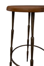 Furniture Classics  Industrial Counter Stool with Metal Legs