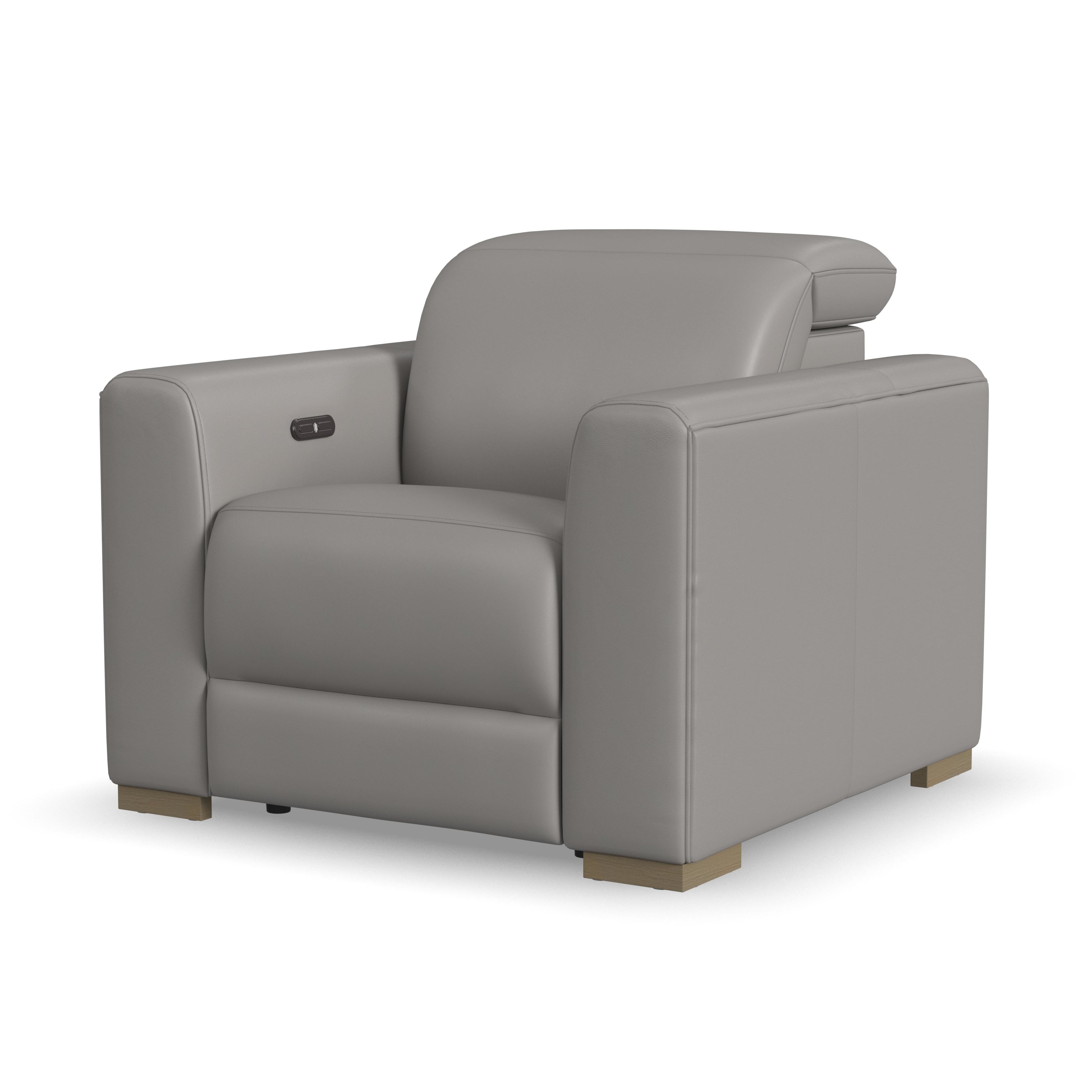 Flexsteel Aurora 1327-50PH 749-01 Transitional Power Recliner W/Power ...