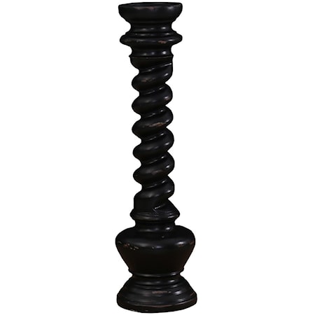 Barley Twist Candlestick Large