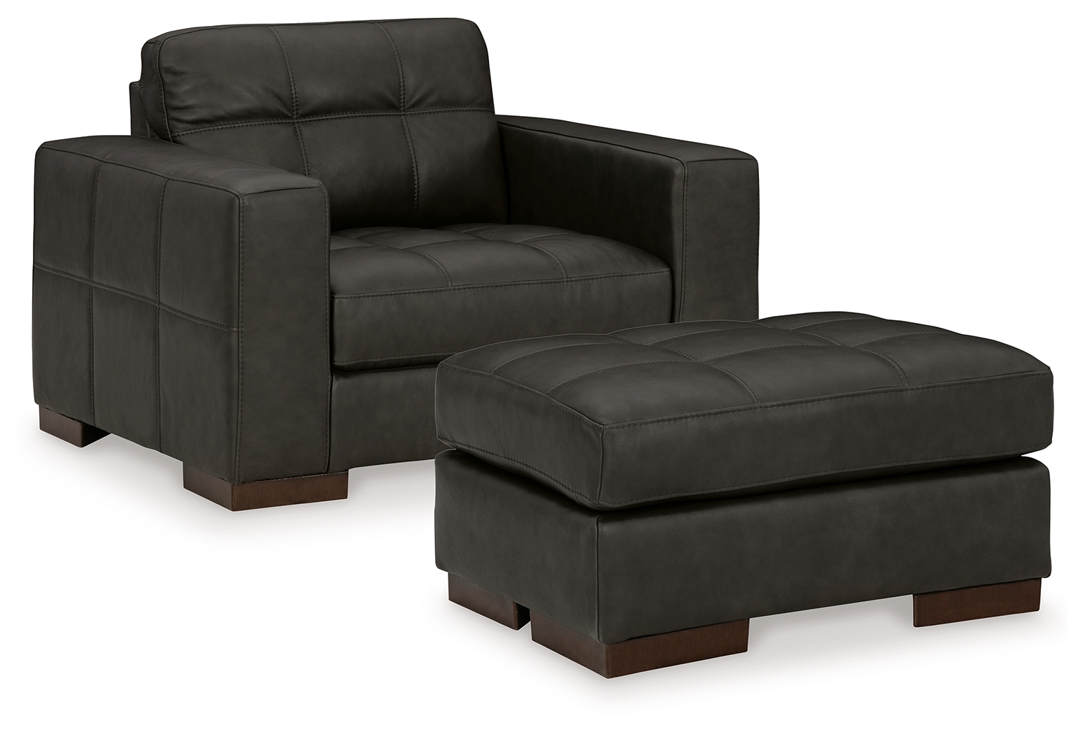 Oversized Chair And Ottoman