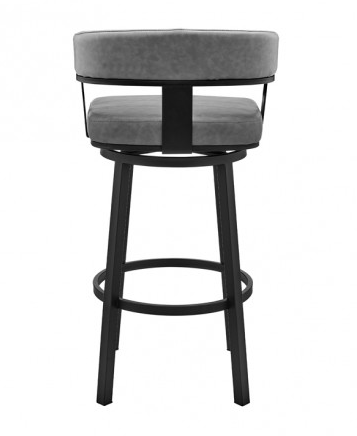 Armen Living Lorin Swivel Bar Stool
