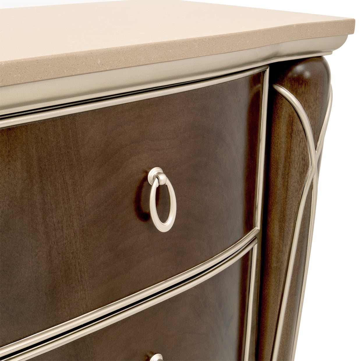 Michael Amini Villa Cherie Villa Cherie Dresser - Hazelnut