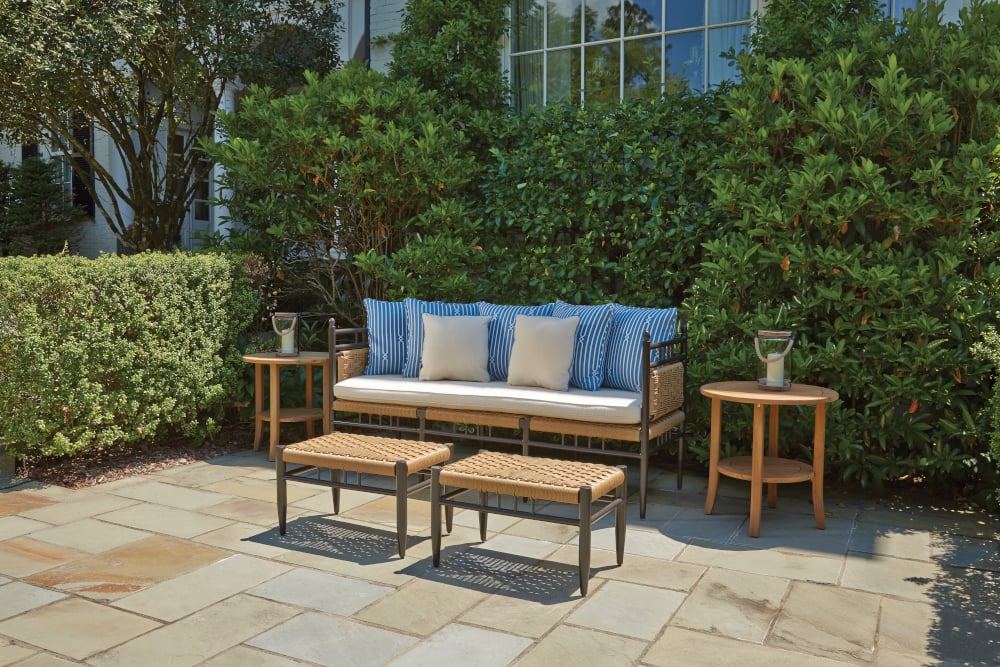 Cushionless Small Ottoman