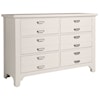 Vaughan-Bassett Bungalow Double Dresser