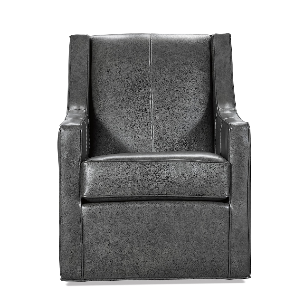 Lancer Stand Alone Chairs and Ottomans Leather Swivel Chair