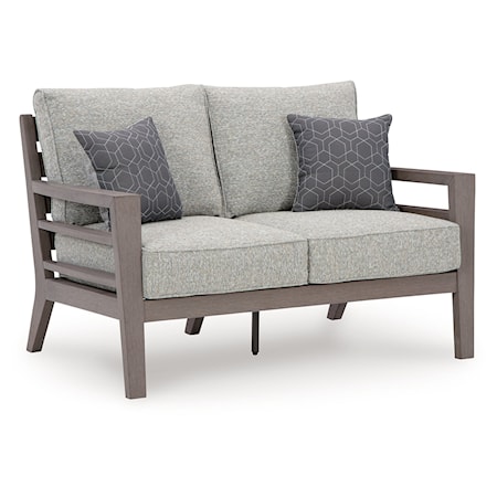 Outdoor Loveseat With Cushion