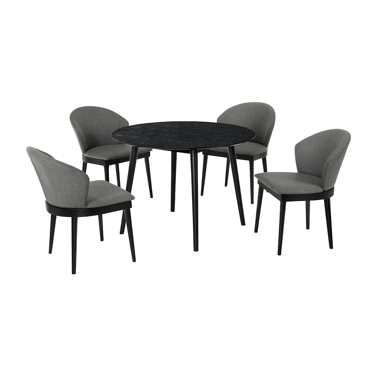 Armen Living Arcadia/Juno 5-Piece Dining Set