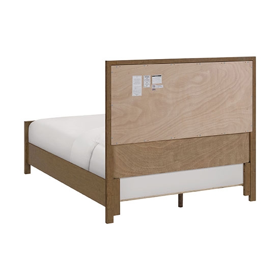 Queen Upholstered Panel Bed