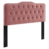 Tufted Performance Velvet Twin Headboard