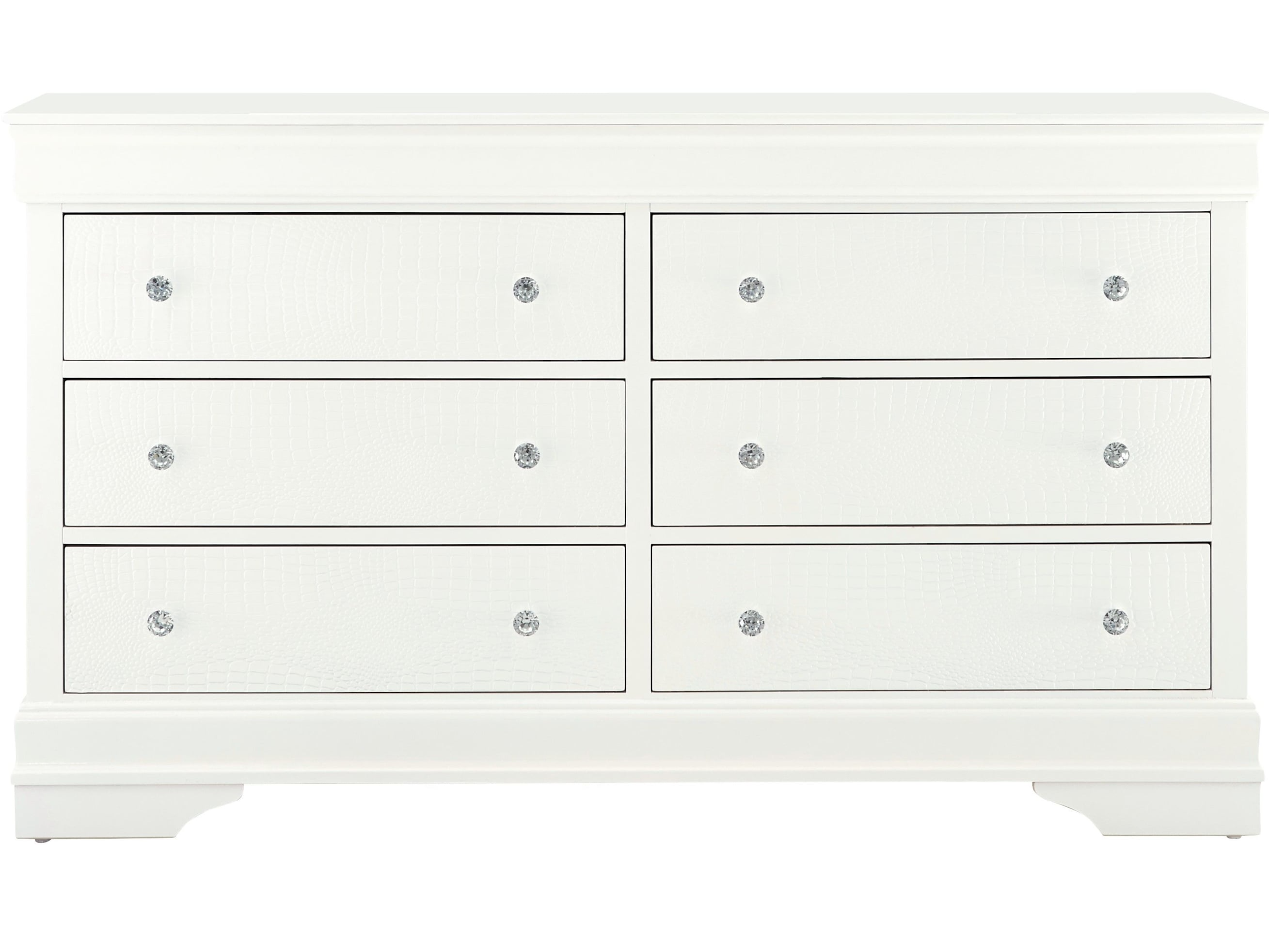 Global Furniture Pompei 6-Drawer Dresser