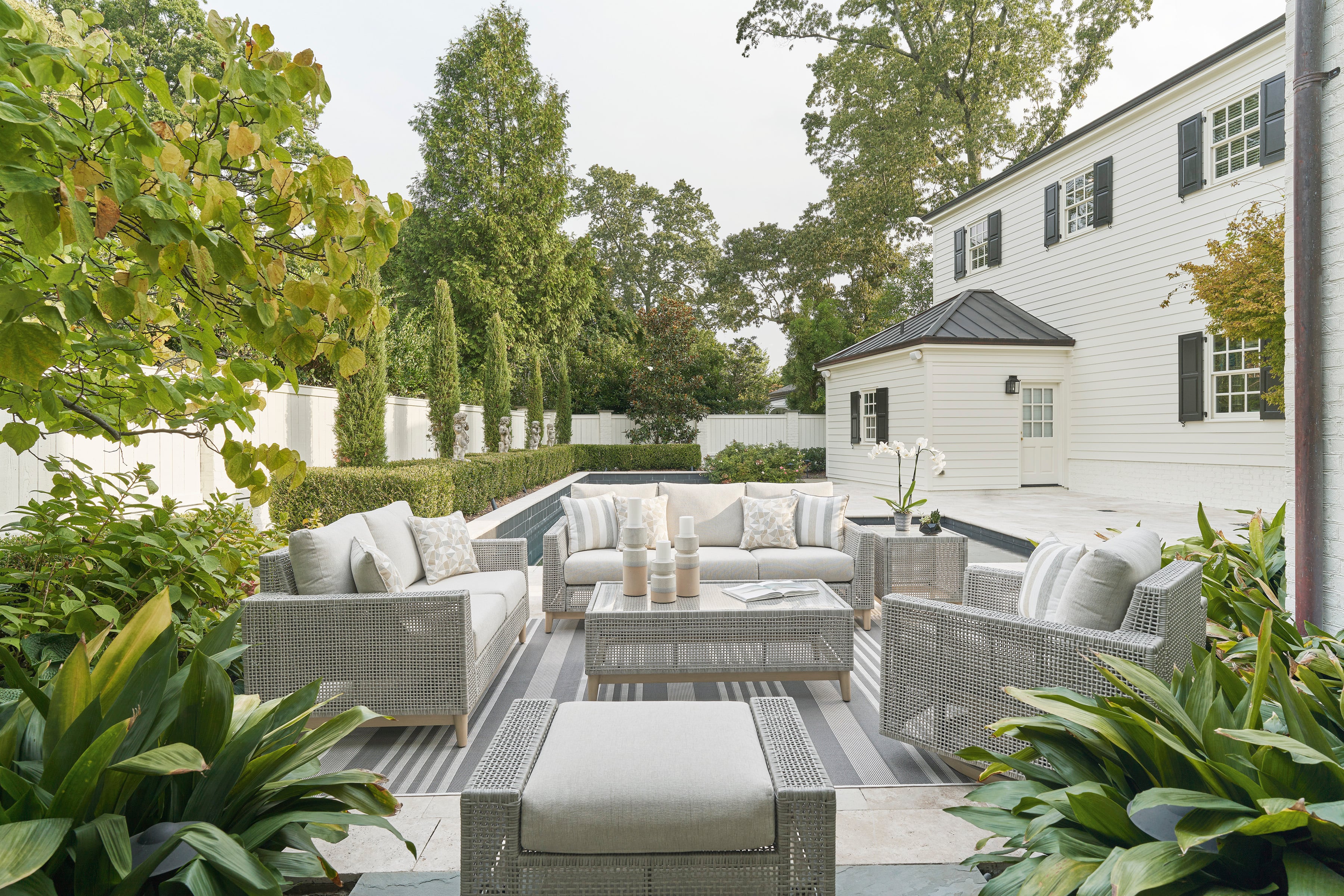 Signature Design by Ashley Seton Creek Outdoor Set