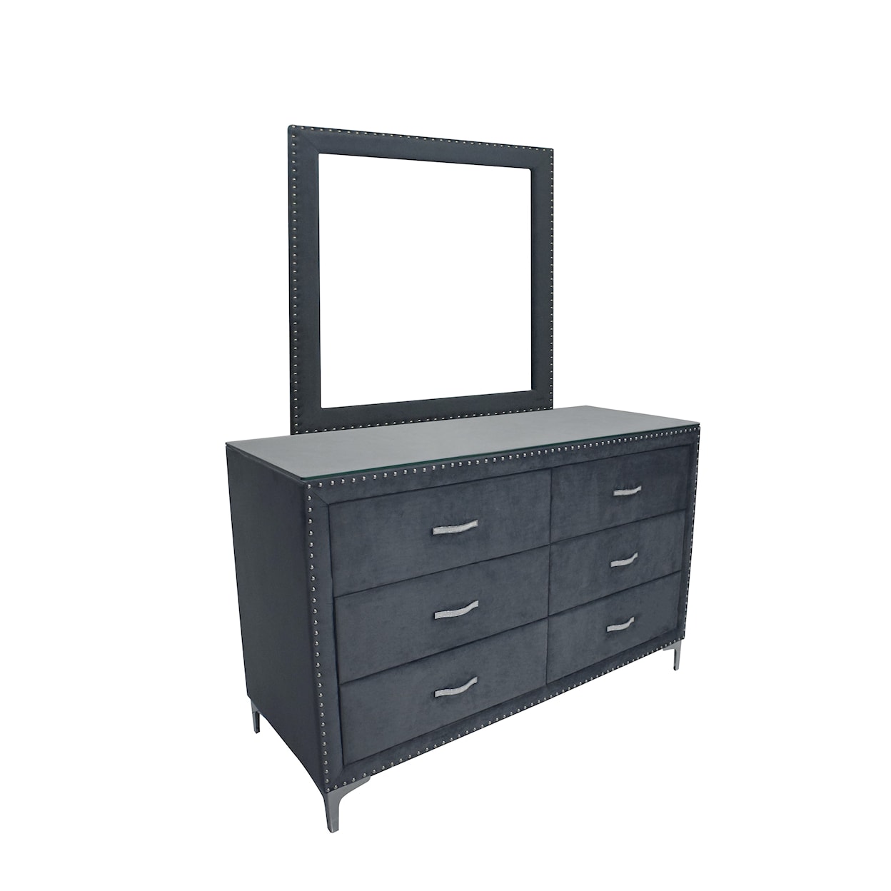 Crown Mark Lucinda 6-Drawer Dresser