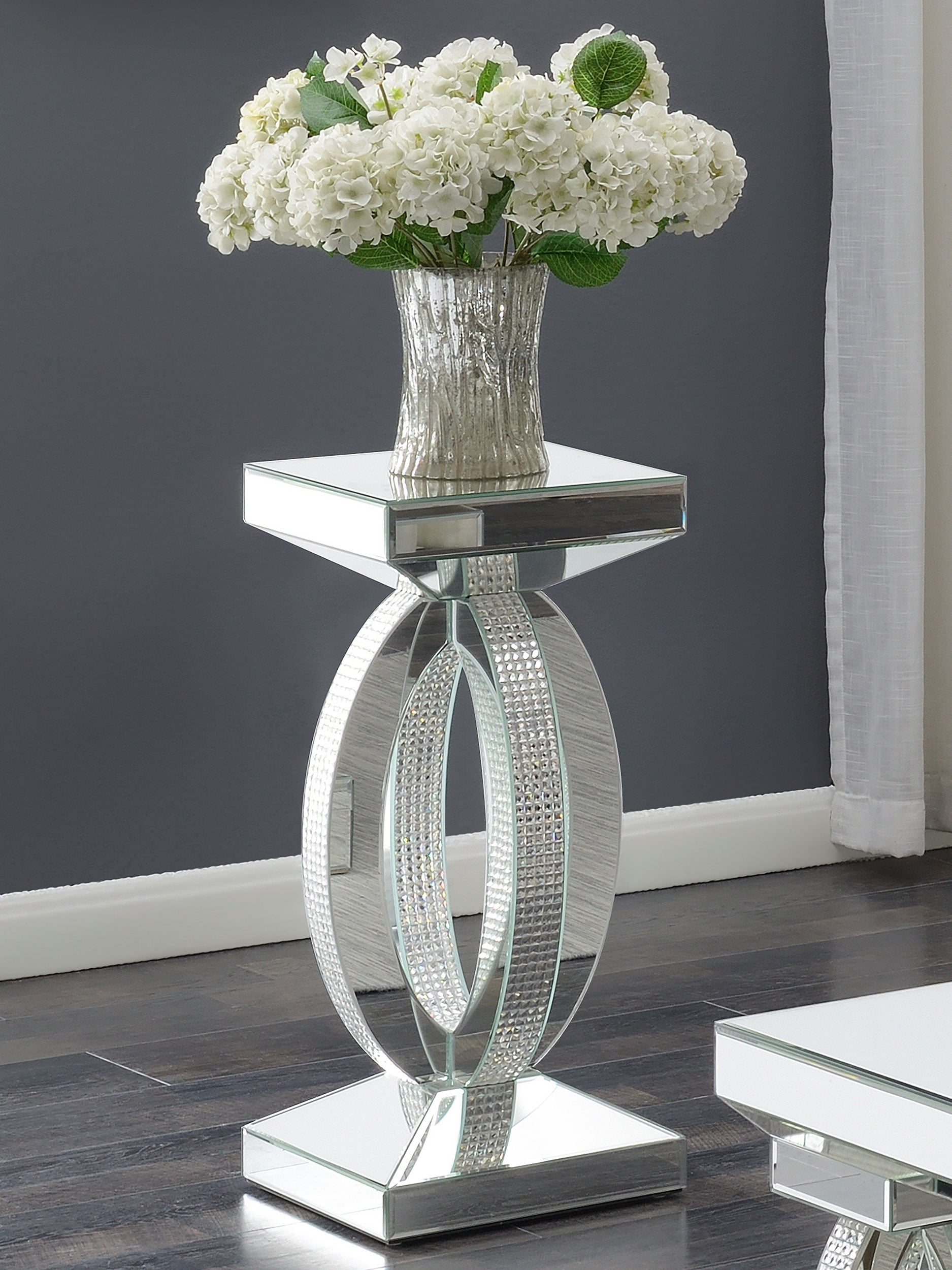 Coaster Amalia Amalia Crystal Side End Table