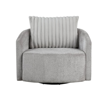 Upholstered Swivel Chair