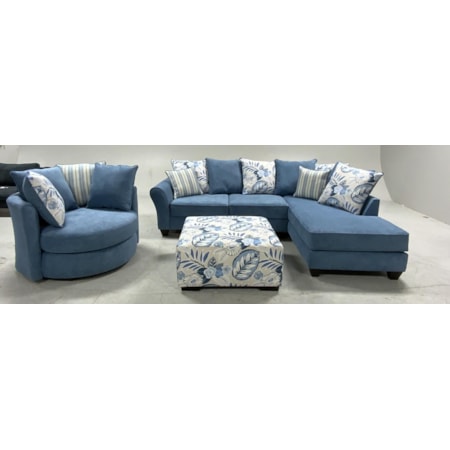 2-Piece Sectional Sofa