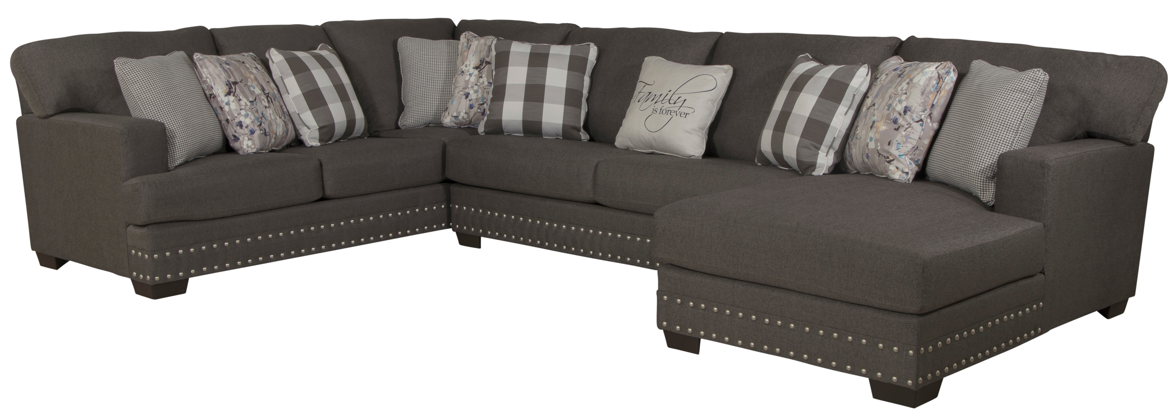 3-Piece Sectional Sofa with Chaise