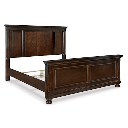 King Panel Bed