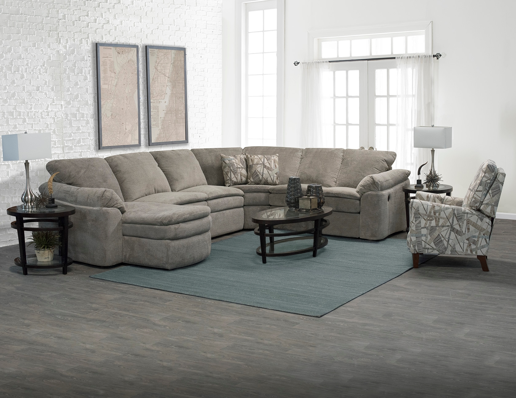 5-Piece Reclining Sectional Sofa
